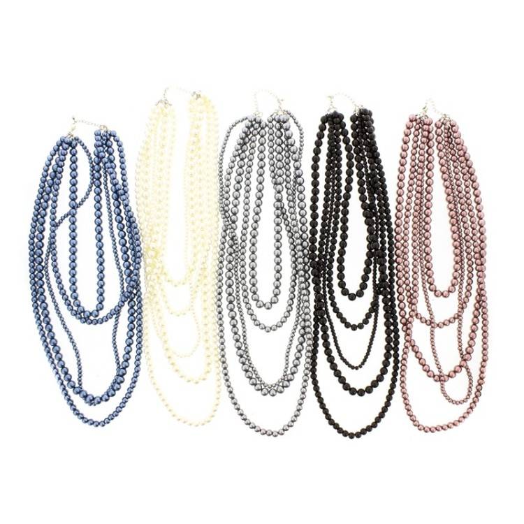 LONG IMI.PEARLS NECKLACE 2