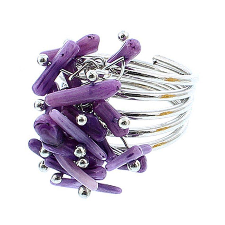 CORAL METAL RING