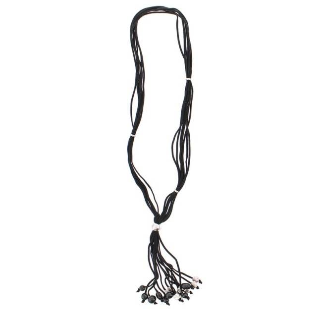 COLLAR LARGO COLG.METAL CERÁMICA