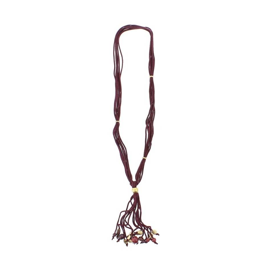 COLLAR LARGO COLG.METAL CERÁMICA