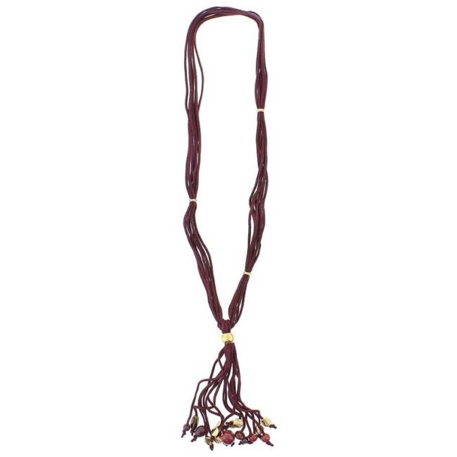 COLLAR LARGO COLG.METAL CERÁMICA