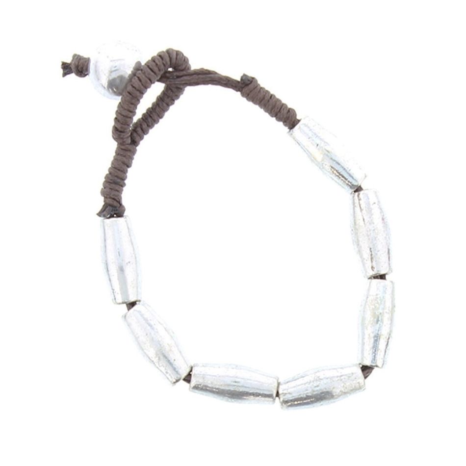 PULSERA CUENTAS METAL