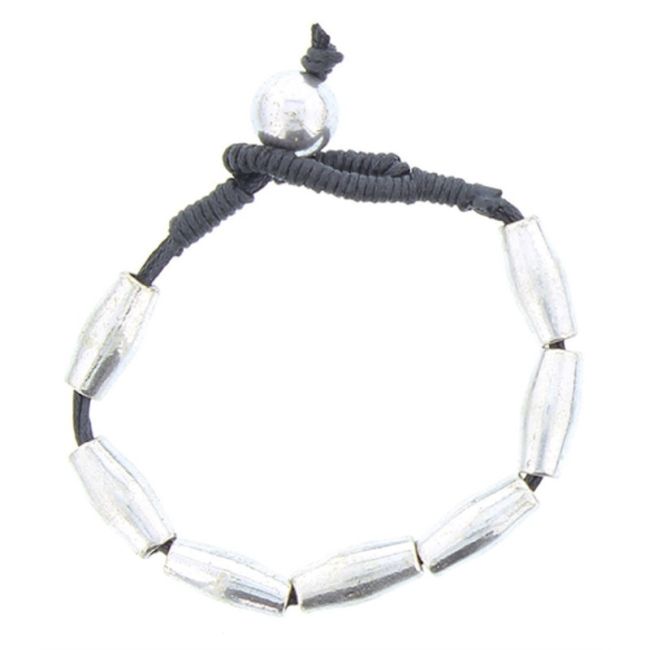 PULSERA CUENTAS METAL