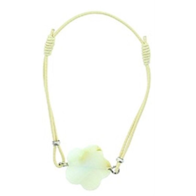 PULSERA GOMITA CUENTA  NÁCAR 2