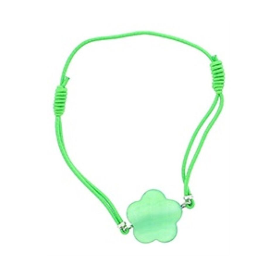 ELASTIC BRACELET WITH NACRE BEADS