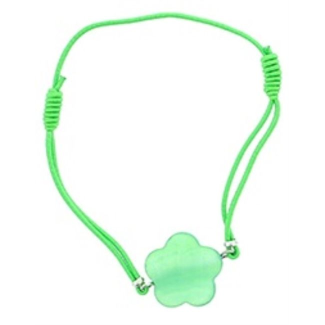 ELASTIC BRACELET WITH NACRE BEADS