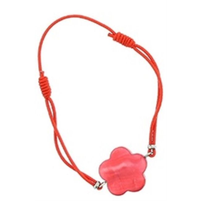 ELASTIC BRACELET WITH NACRE BEADS