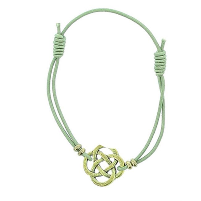 ELASTIC BRACELET WITH METAL BEADS