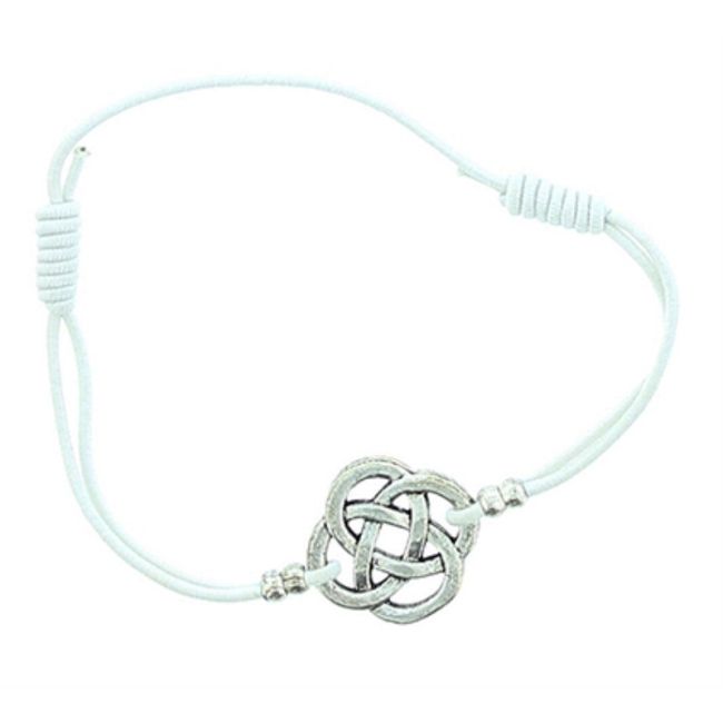 ELASTIC BRACELET WITH METAL BEADS