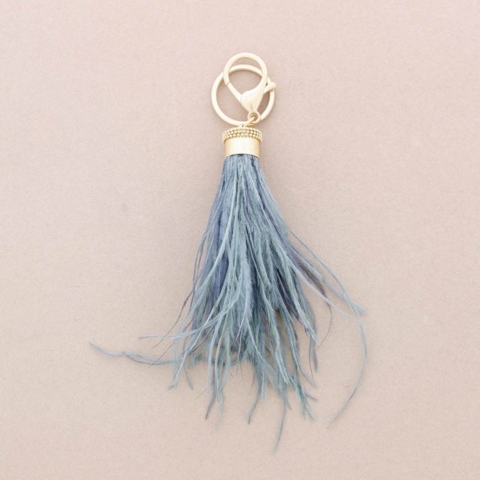 FEATHERS PENDANT KEYCHAIN