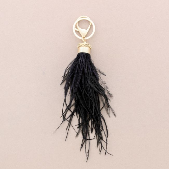 FEATHERS PENDANT KEYCHAIN
