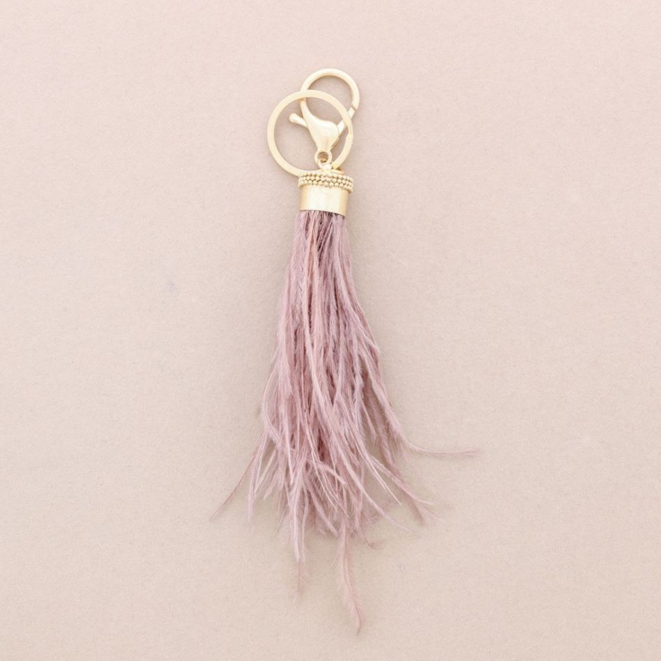 FEATHERS PENDANT KEYCHAIN