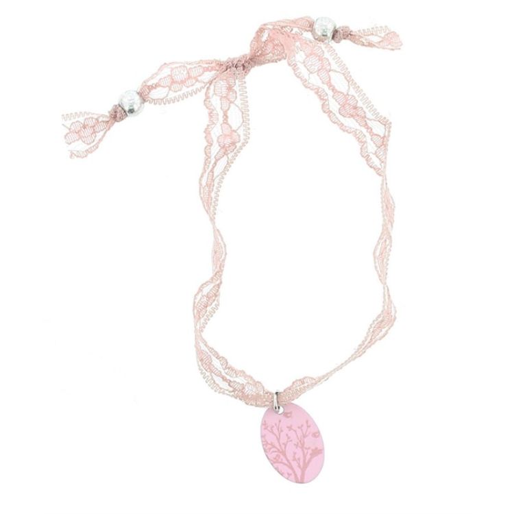 HANGING LACE BRACELET. PRINT