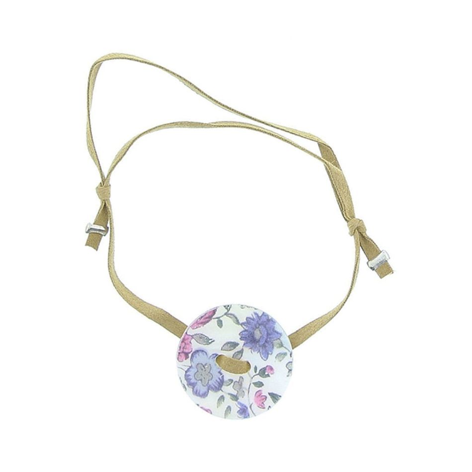 SUEDE NACRE BRACELET