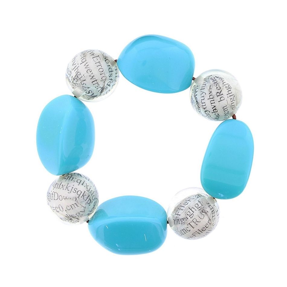 PULSERA CUENTAS PASTA
