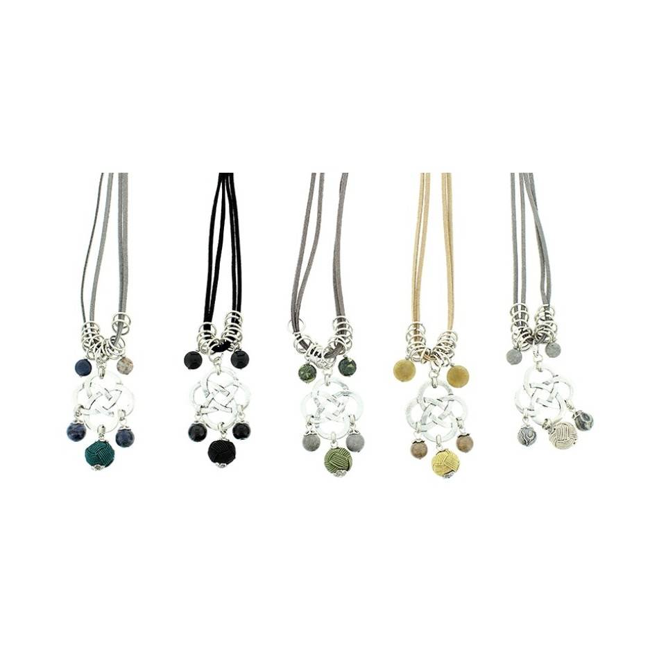 LONG NECKLACE WITH BEADS