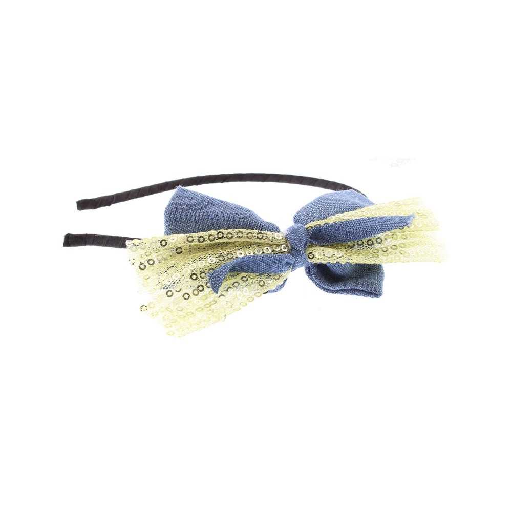 SEQUIN BOW HEADBAND