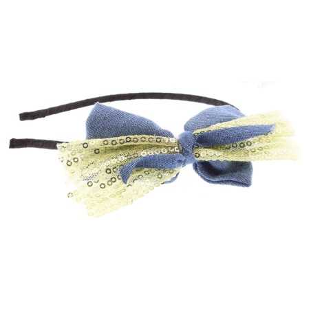 SEQUIN BOW HEADBAND