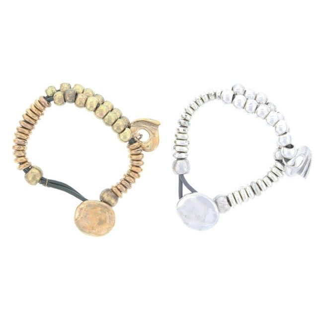 METAL BEADS BRACELET