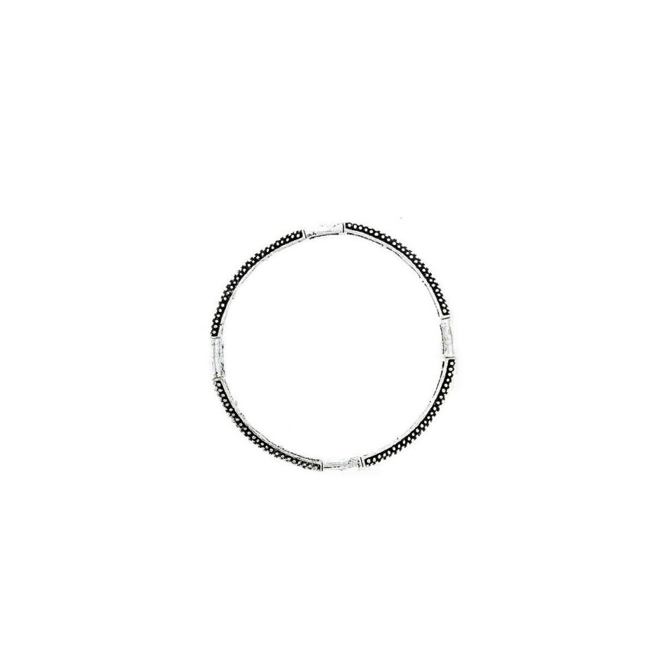 SEMI-RIGID METAL BRACELET