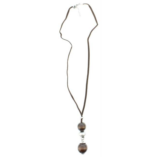 COLLAR LARGO COLG METAL MADERA