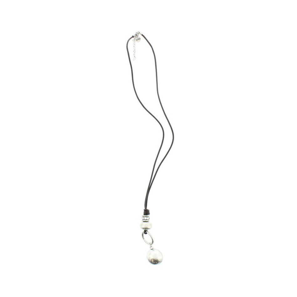 COLLAR LARGO COLG.METAL CRISTALES