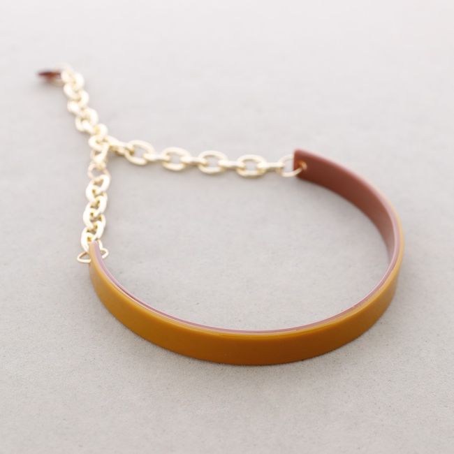 CHOKER RESINA BICOLOR