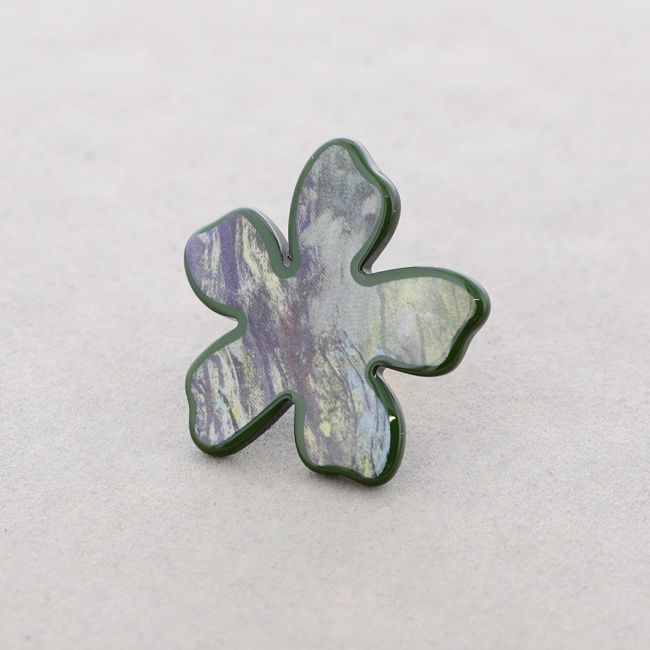PRINTED RESIN FLOWER RING