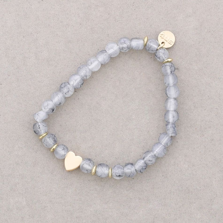 PULSERA ELÁSTICA CUENTAS RESINA