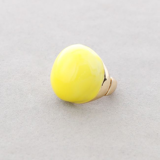 METAL ENAMEL RING