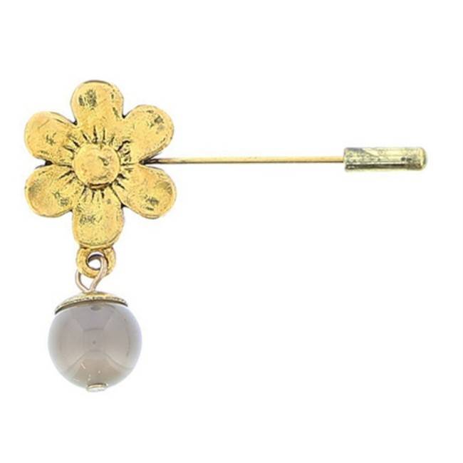 BROCHE AGUJA METAL
