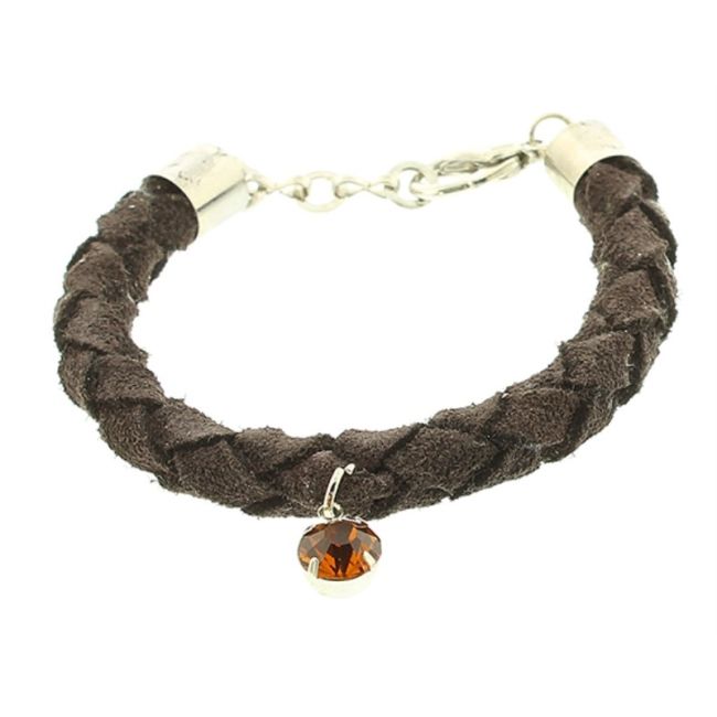 CRYSTAL SUEDE BRACELET