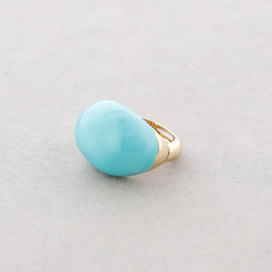 METAL ENAMEL RING