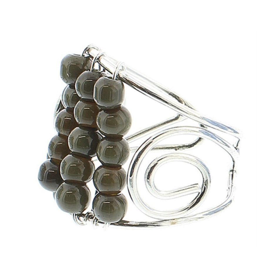 ANILLO METAL PIEDRAS