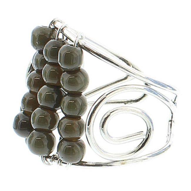 ANILLO METAL PIEDRAS