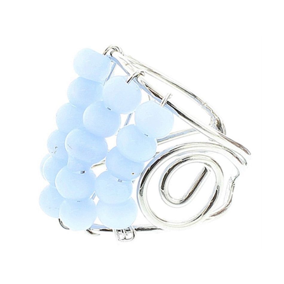 ANILLO METAL PIEDRAS