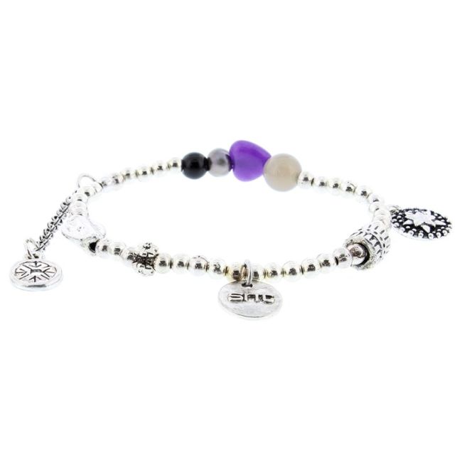 METAL STONE BEADS BRACELET