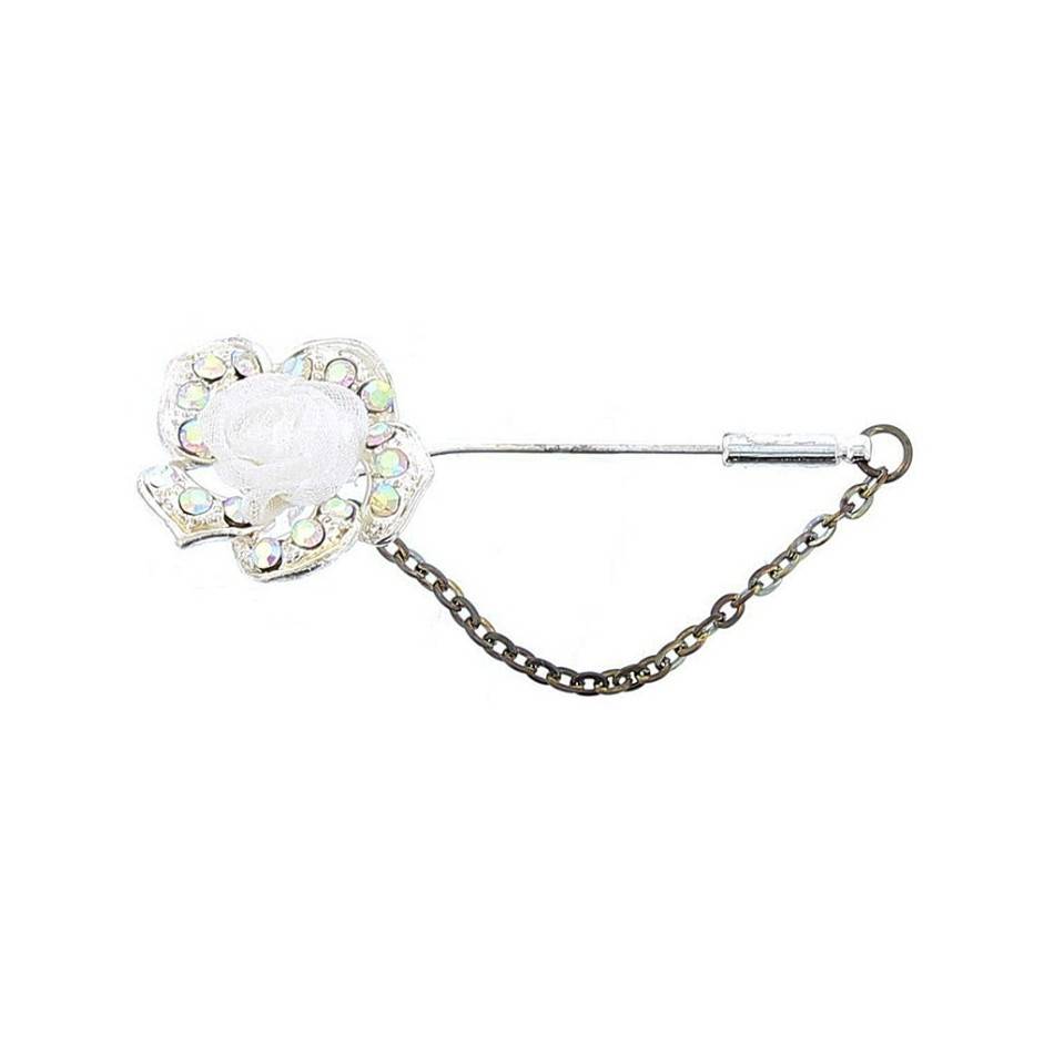 BROCHE AGUJA CRISTALES