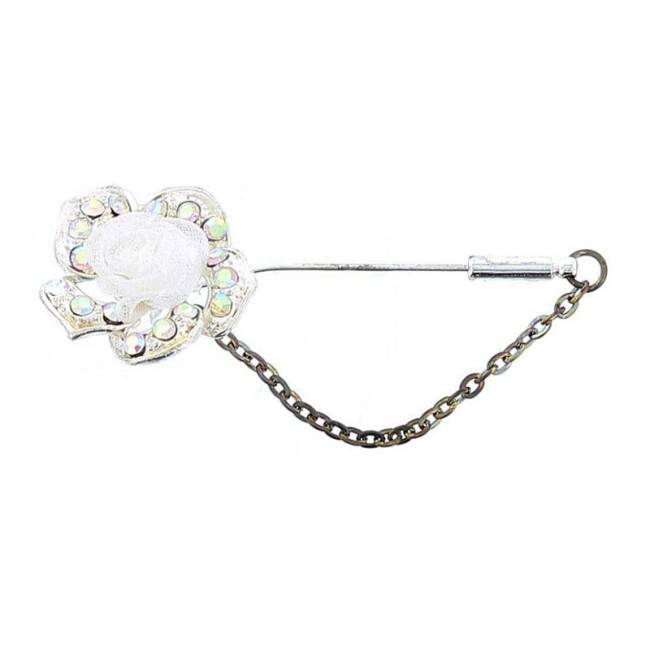 BROCHE AGUJA CRISTALES