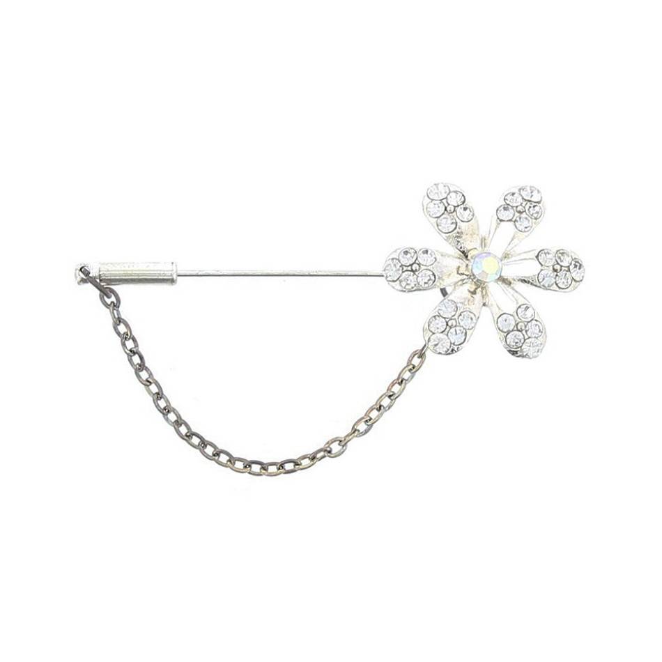BROCHE AGUJA CRISTALES