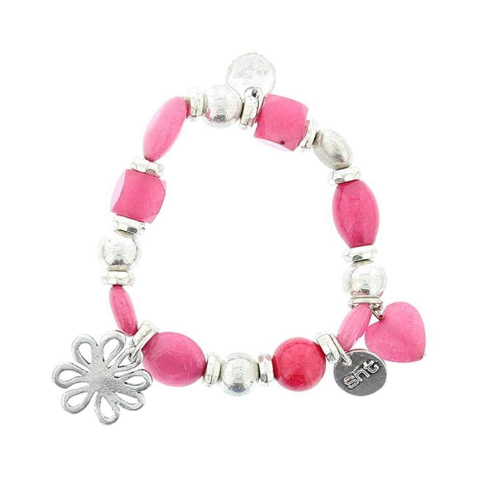 METAL STONE BEADS BRACELET