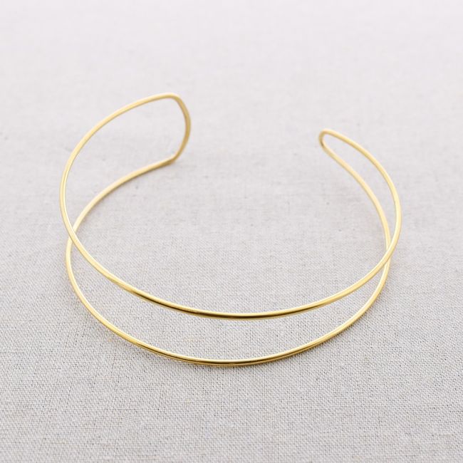 CHOKER ACERO IRREGULAR AJUSTABLE