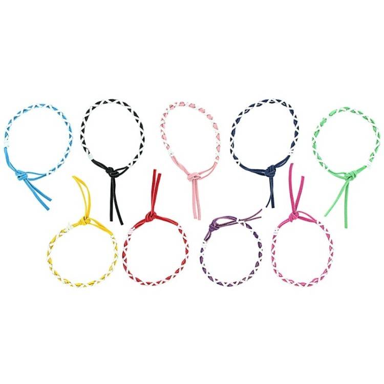 COLORED LEATHER BRACELET 2