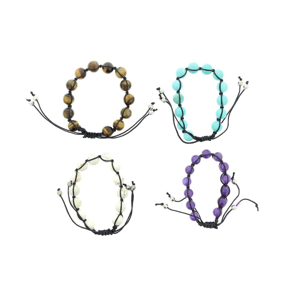 STONE CORD BRACELET