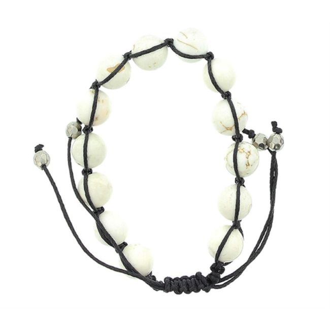 STONE CORD BRACELET