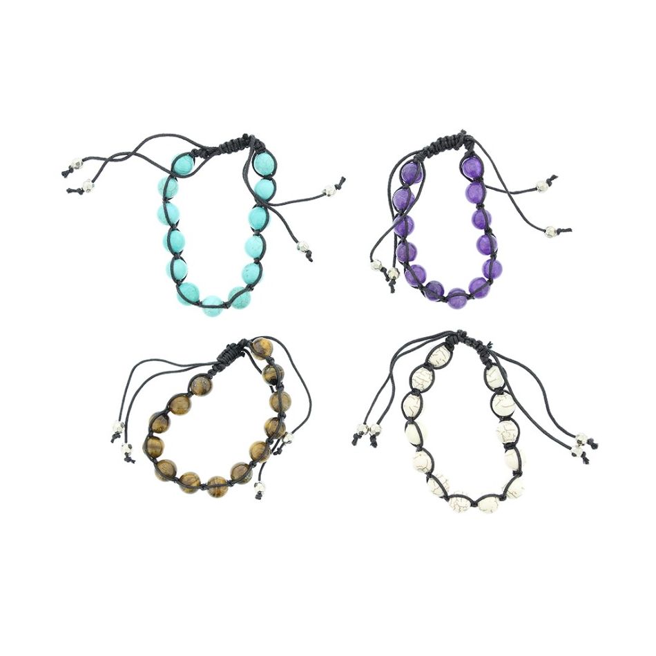 STONE CORD BRACELET