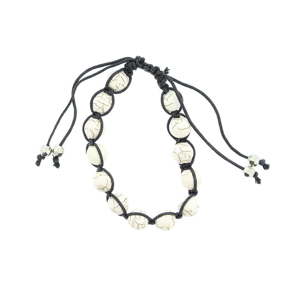 STONE CORD BRACELET