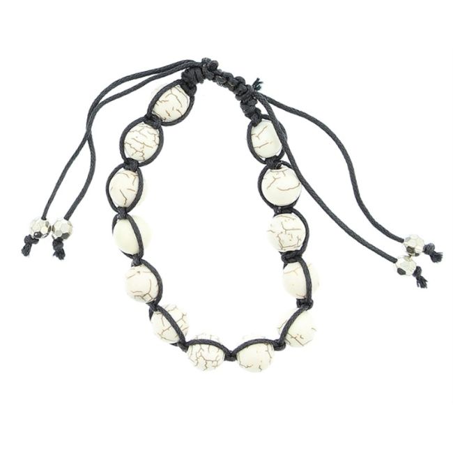 STONE CORD BRACELET