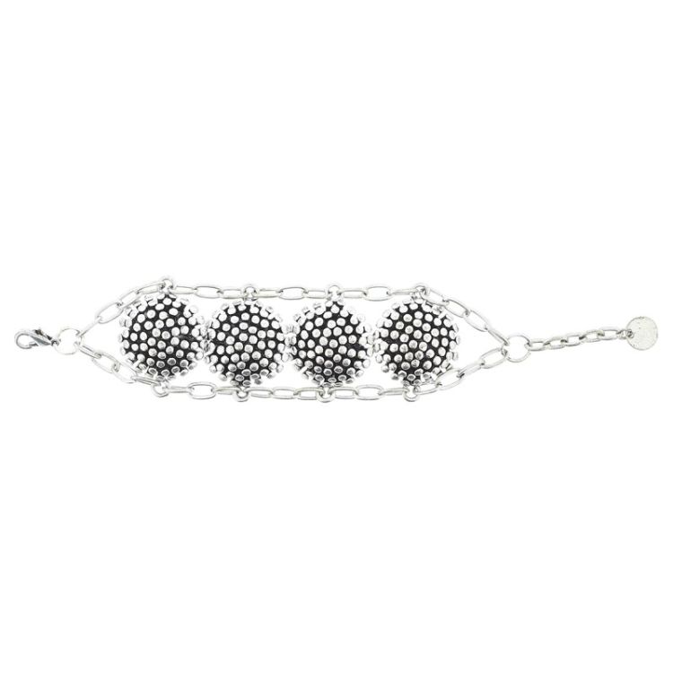 METAL BEADS CHAIN BRACELET