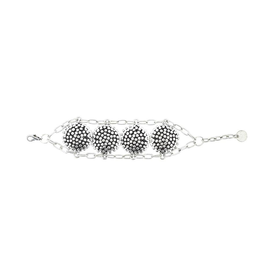 METAL BEADS CHAIN BRACELET